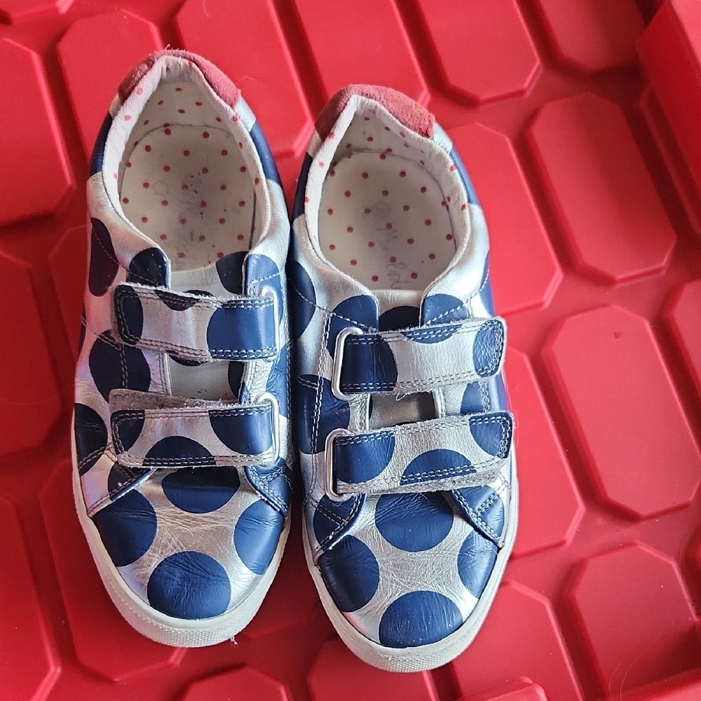 Blue and White Kids Shoes Mini BODEN Size 36